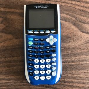 TI-84 Plus C Silver Edition Calculator